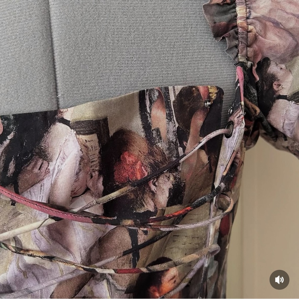 Selkie foxglove in print “The Class” from Degas collection size small - Picture 4 of 5